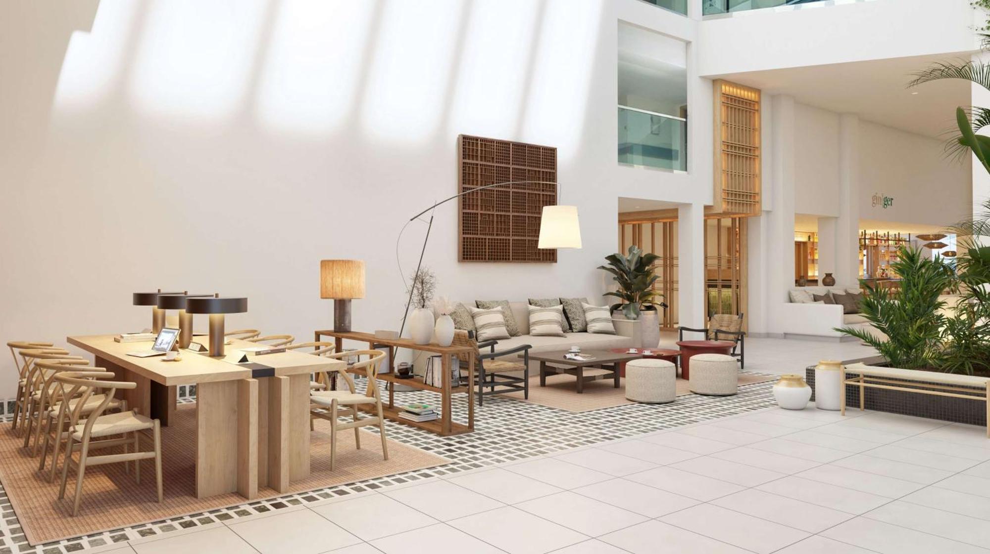 Paradisus By Melia Fuerteventura Costa Calma Ngoại thất bức ảnh The lobby of the hotel